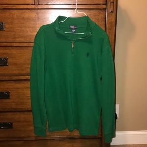 Polo Sweater (Quarter Zip)